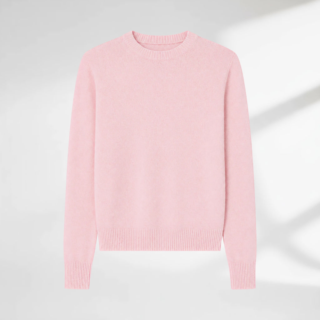 Baby Pink Fine Gauge Sweater