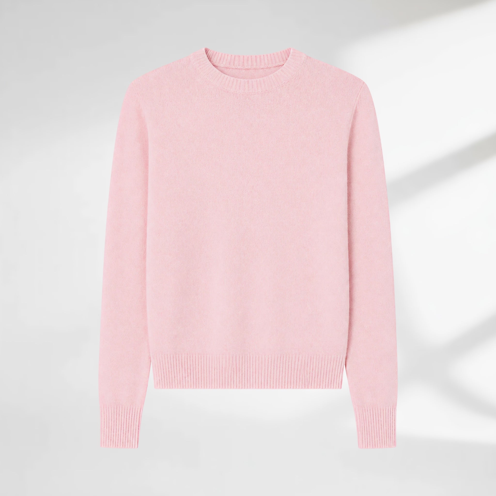 Baby Pink Fine Gauge Sweater