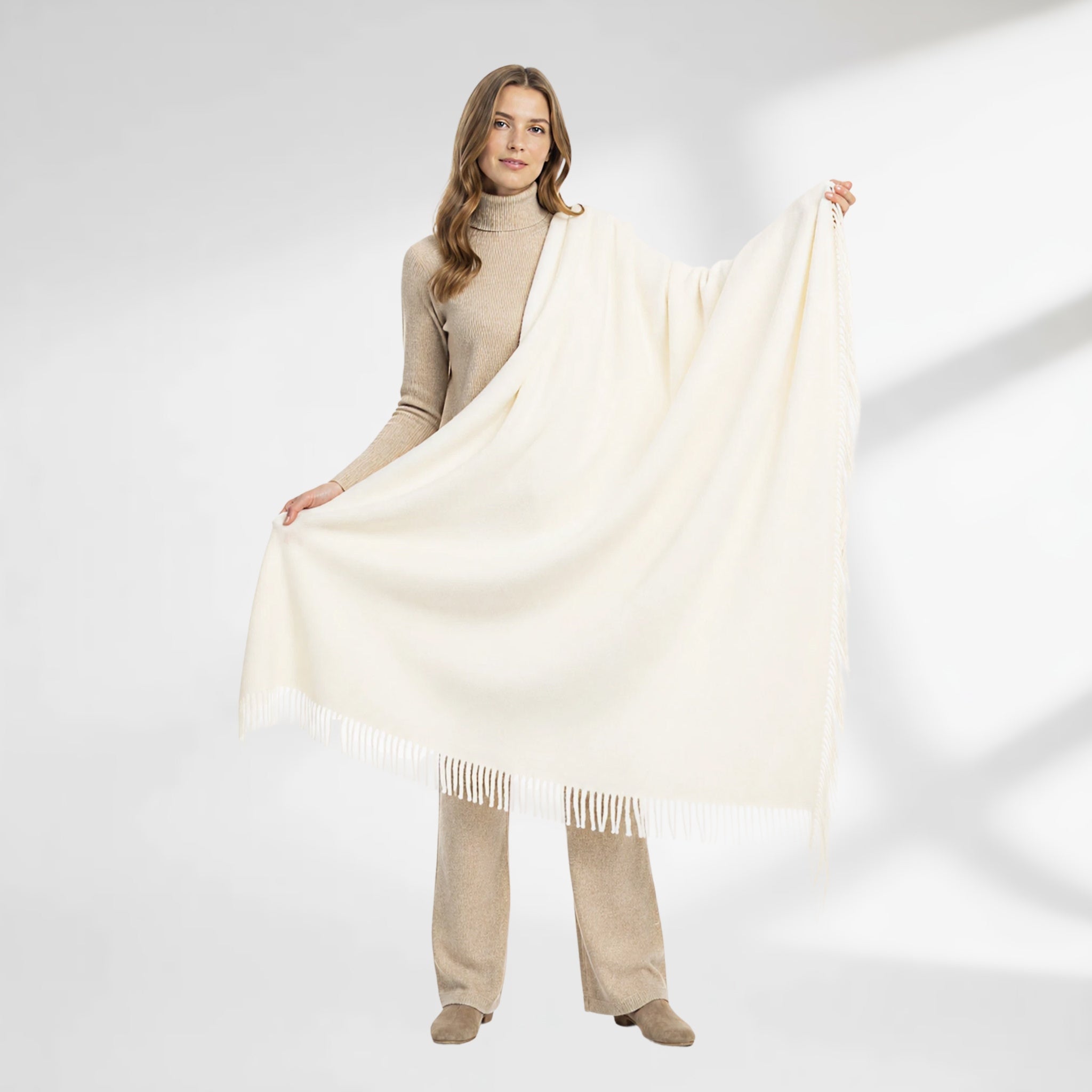 Fallow Wool Throw
