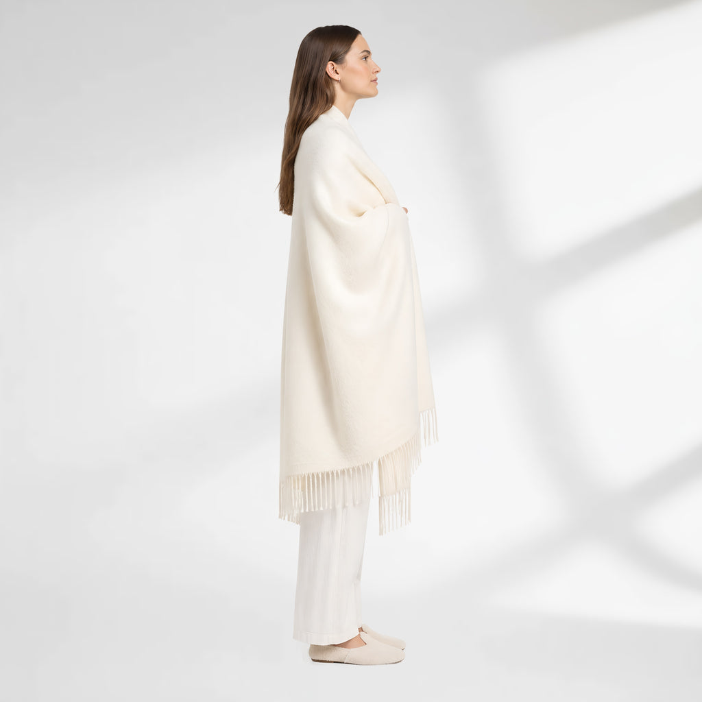 Fallow Wool Throw
