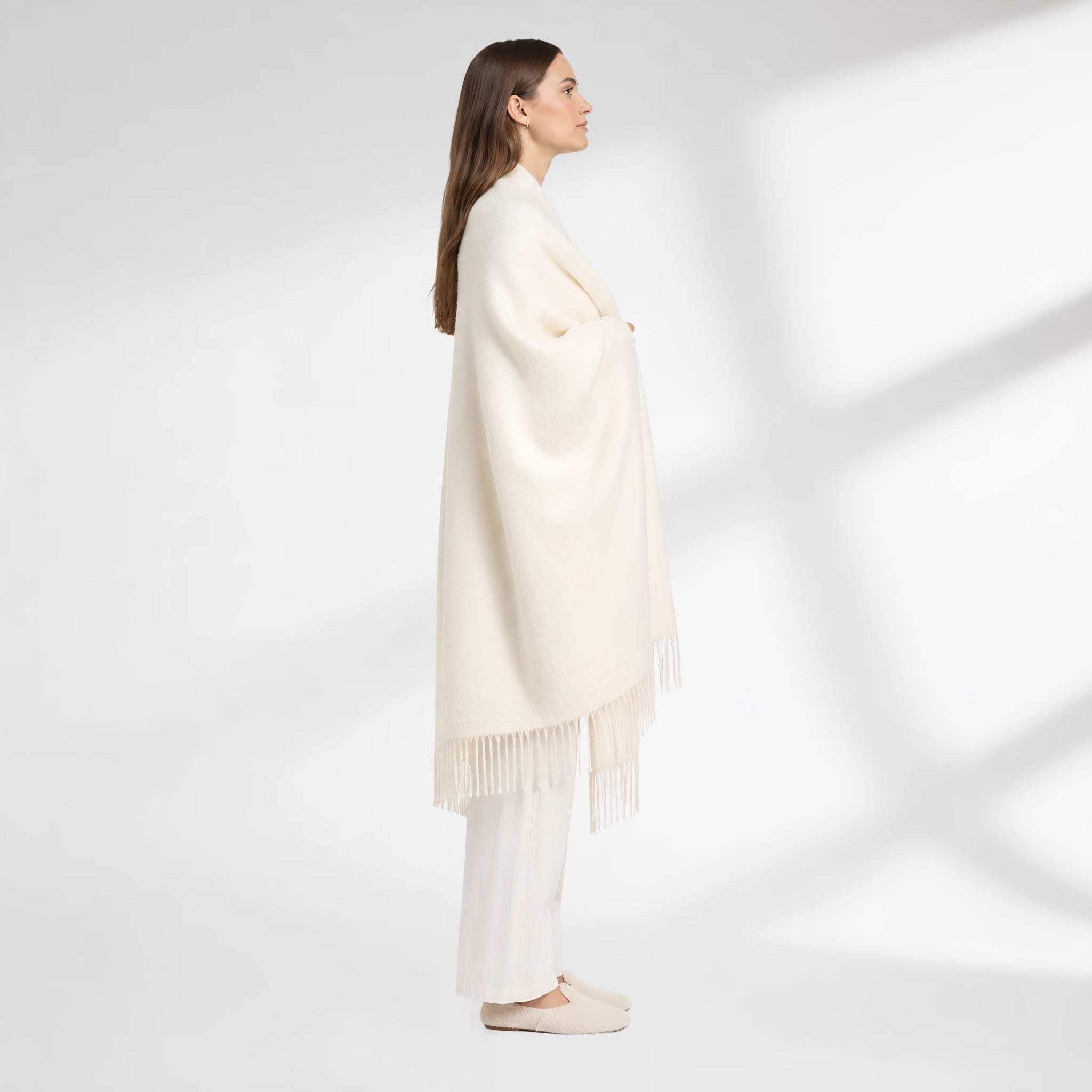 Fallow Wool Throw