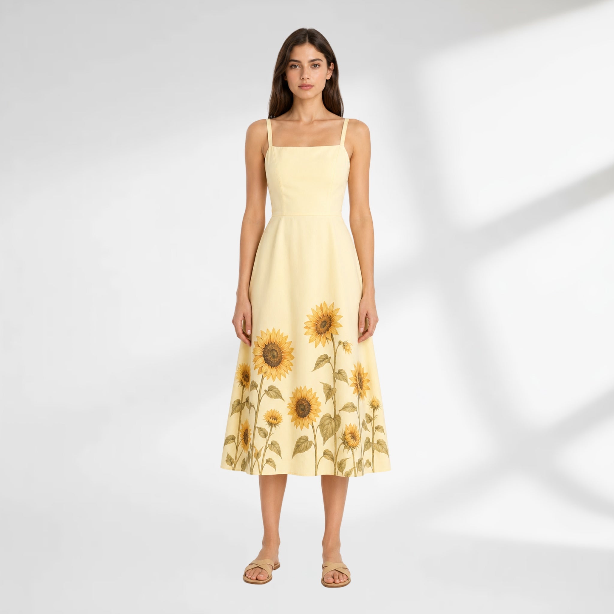 Helia Sunflower Dress
