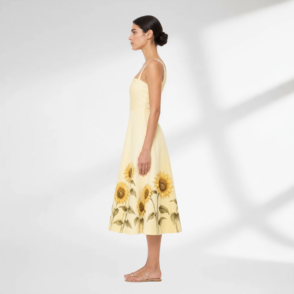 Helia Sunflower Dress