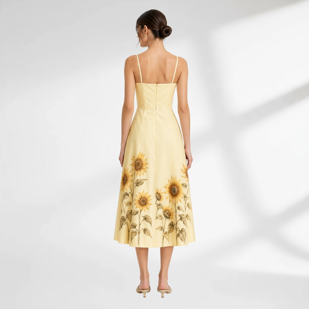 Helia Sunflower Dress